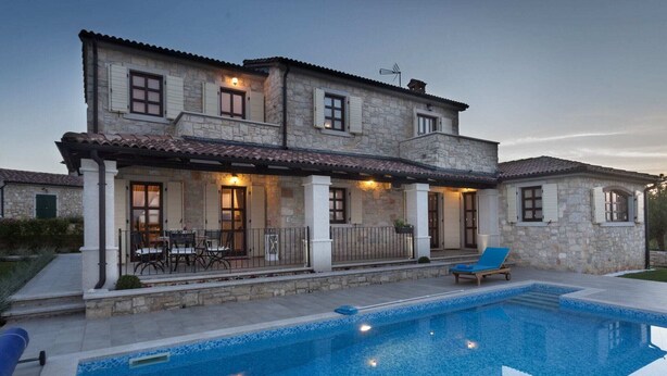 Outdoor pool - Rustic Holiday Home in Baldaši With Private Pool (Vizinada)