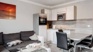 Apartamento | Cozinha privada | Cadeirão de bebê