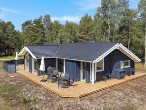 Hus | Udsigt fra overnatningsstedet