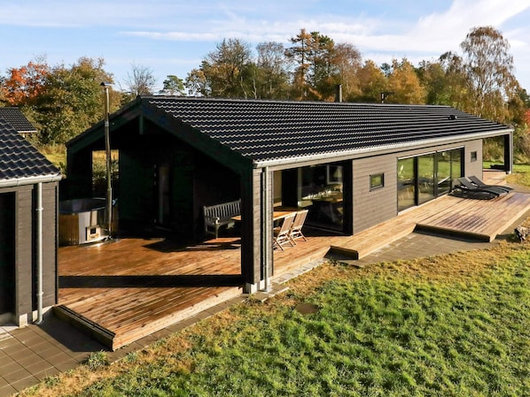 Hus | Udsigt fra overnatningsstedet