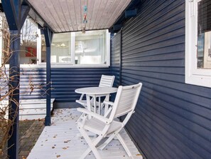 Outdoor dining - 8 Person Holiday Home in Grenaa (Grenaa)