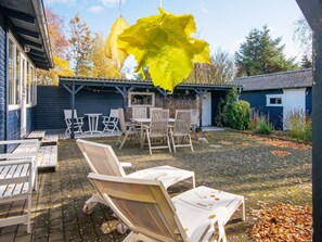 Outdoor dining - 8 Person Holiday Home in Grenaa (Grenaa)