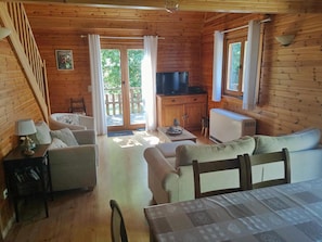 Interior detail - Chalet in Biron With Sauna and Nature Views (Erezee)