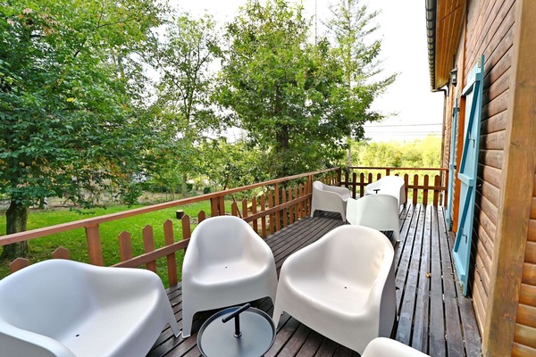 Chalet | Uitzicht vanuit accommodatie