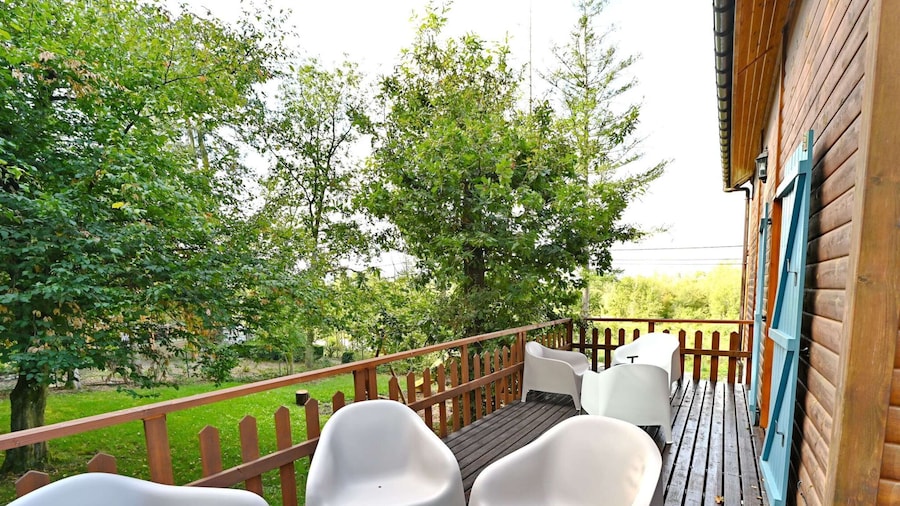 Chalet in Biron With Sauna and Nature Views