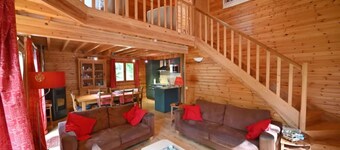 Chalet in Biron With Sauna and Nature Views