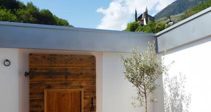 Über den Dächern von Lana - Blaue Wohnung mit Terrasse und Sauna - viaDolceVita