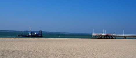 On the beach