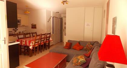 Apartamento en Montauban de Luchon para 6 pers., terraza, jardín, aparcamiento y admite mascotas