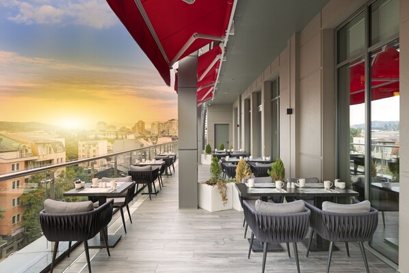 Terraço na cobertura