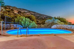 Piscina externa sazonal