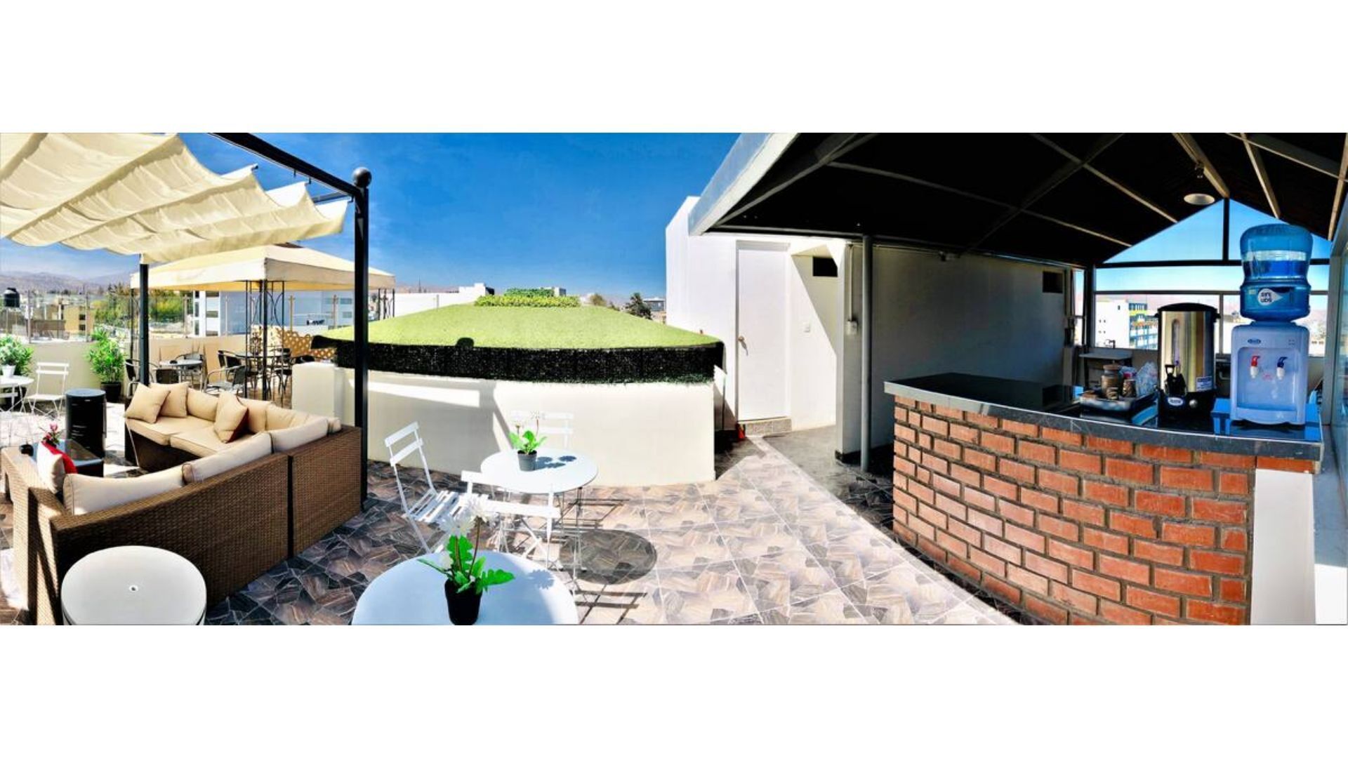 Enceinte de l’hébergement