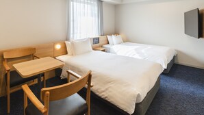高級雙床房, 非吸煙房 (Universal) | 高級寢具、羽絨被、書桌、免費無線上網