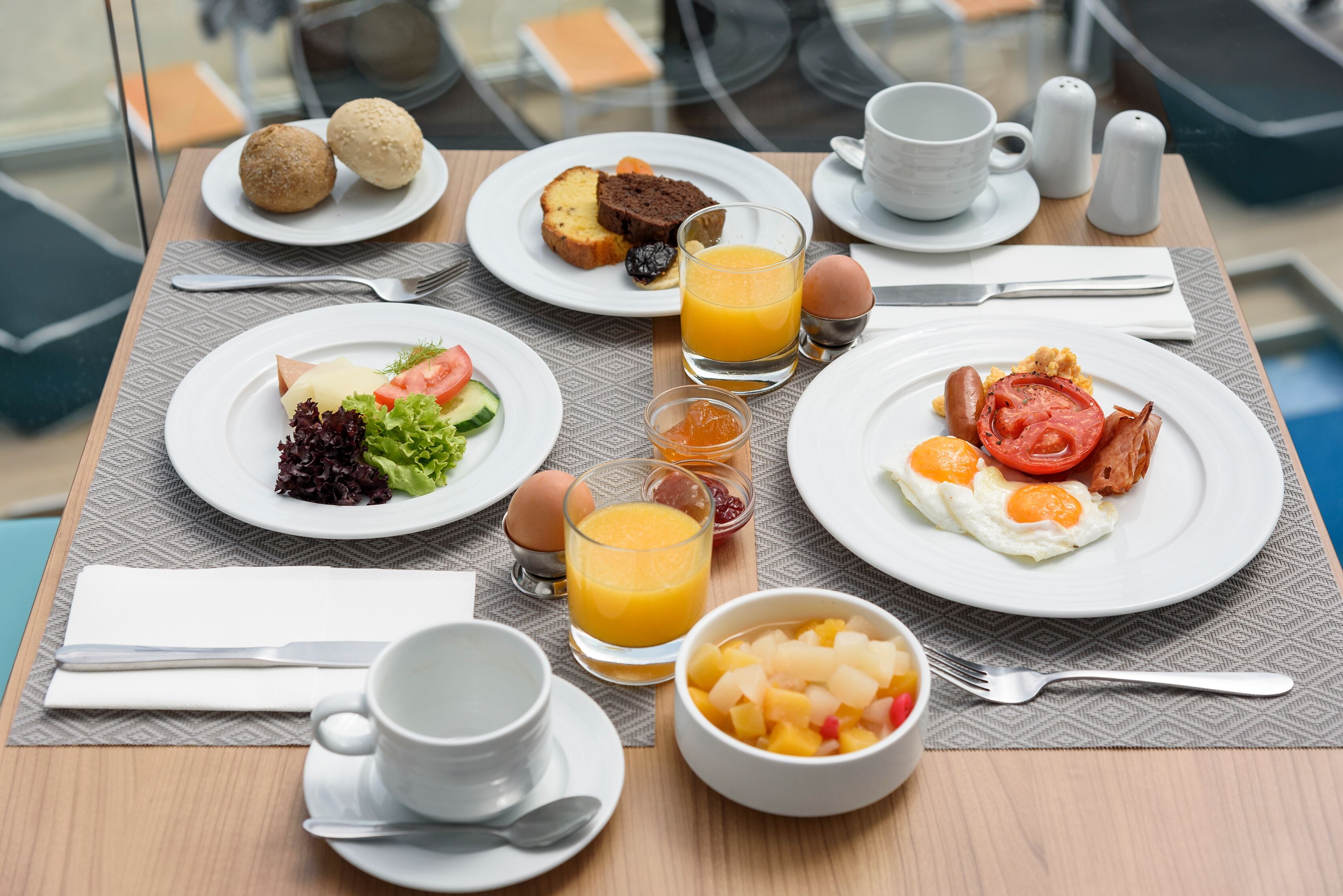 Dagelijks ontbijtbuffet inbegrepen