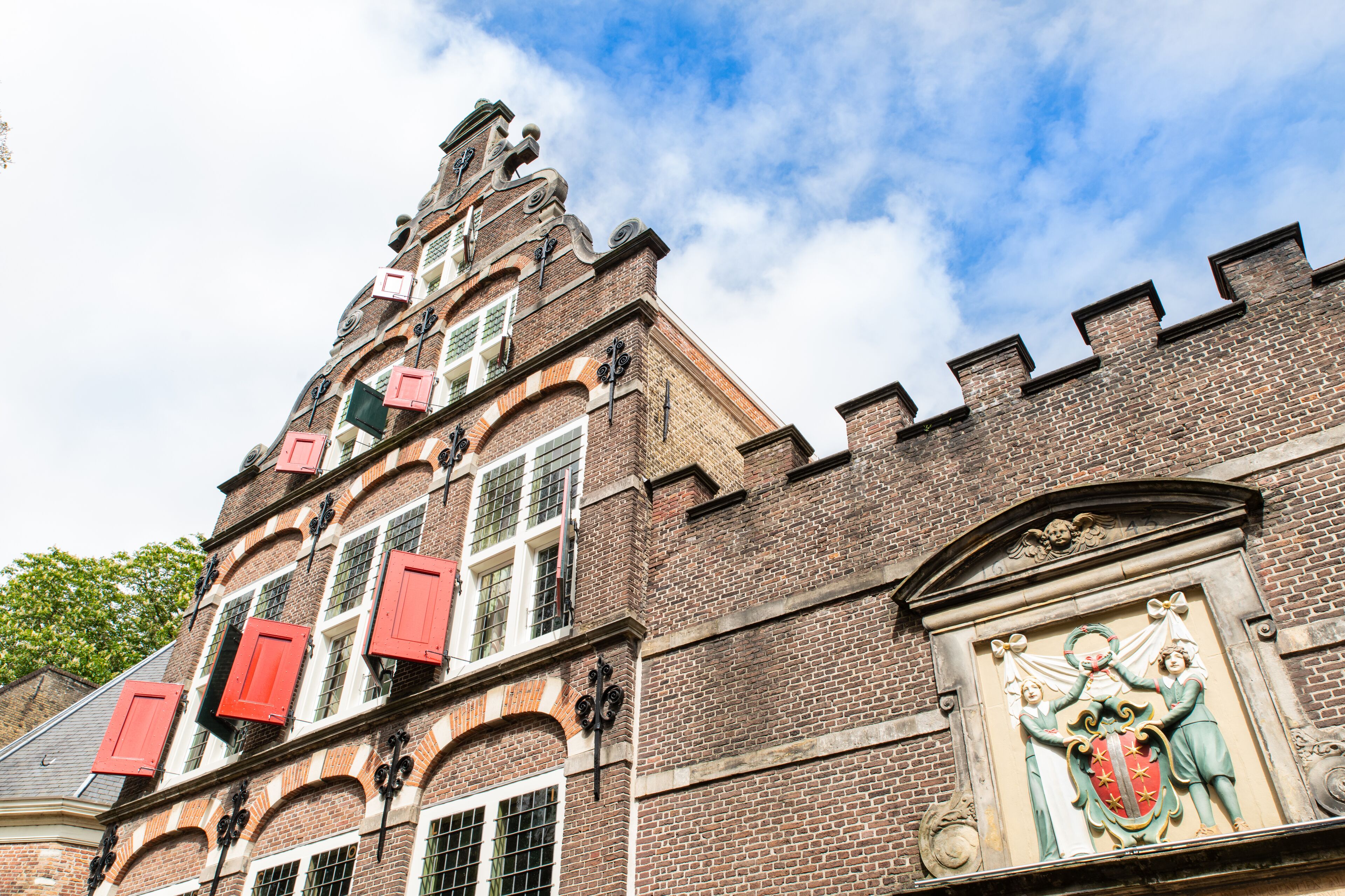 Voorkant van accommodatie