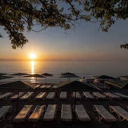 Private beach nearby, sun-loungers, beach umbrellas