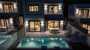 Pool - Porti Iraklis 2 - A Stylish Eco Villa near beaches (Rethymno)