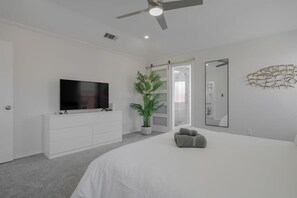 5 makuuhuonetta, silitysrauta/-lauta, Wi-Fi, vuodevaatteet