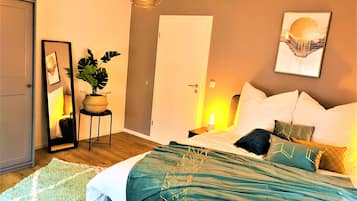 1 bedroom, iron/ironing board, free WiFi, bed sheets