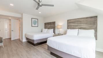 Verduisterende gordijnen, gratis wifi, beddengoed