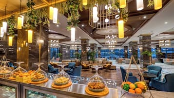 Sala de estar en el lobby