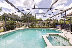 Una piscina climatizada