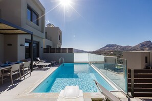 Pool - Porti Iraklis 3 - A Stylish Eco Villa near beaches (Rethymno)