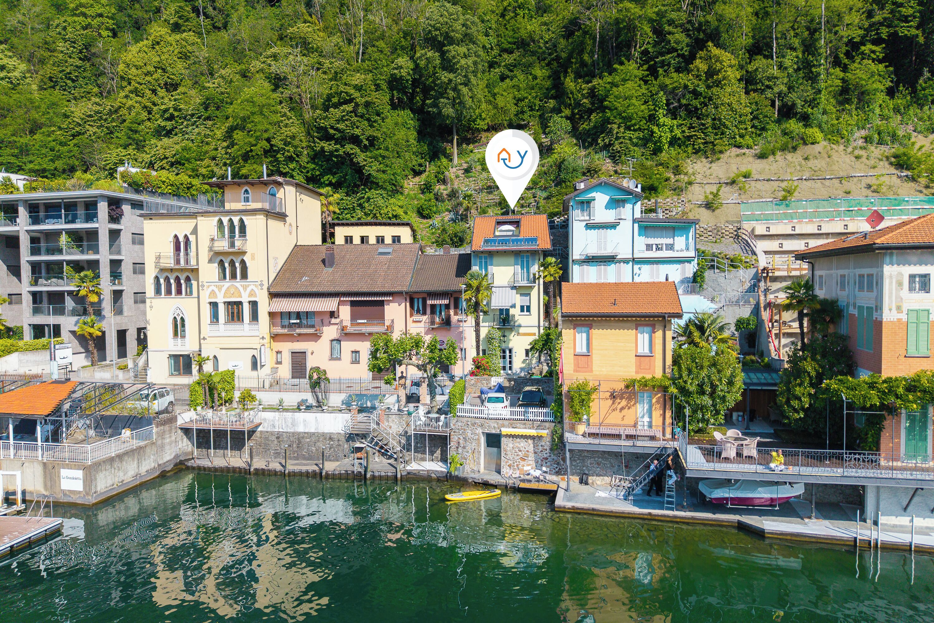 Family Sıra Ev, 2 Yatak Odası, Mikrodalga, Plaj Kenarı (Casa Tamè - Pieds dans l'eau) | Dış mekân