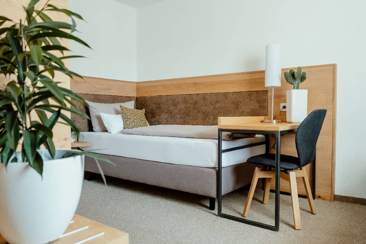 Habitación individual | Escritorio, wifi gratis y ropa de cama