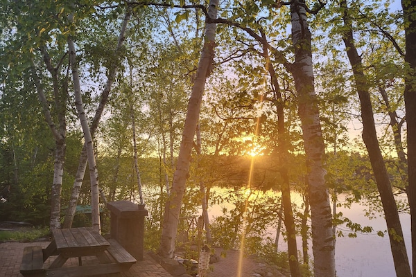 Sunset from top patio