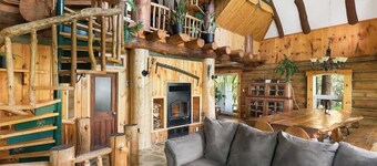 Le Chalet Inuksuk - Log Cabin, Waterfront, Spa