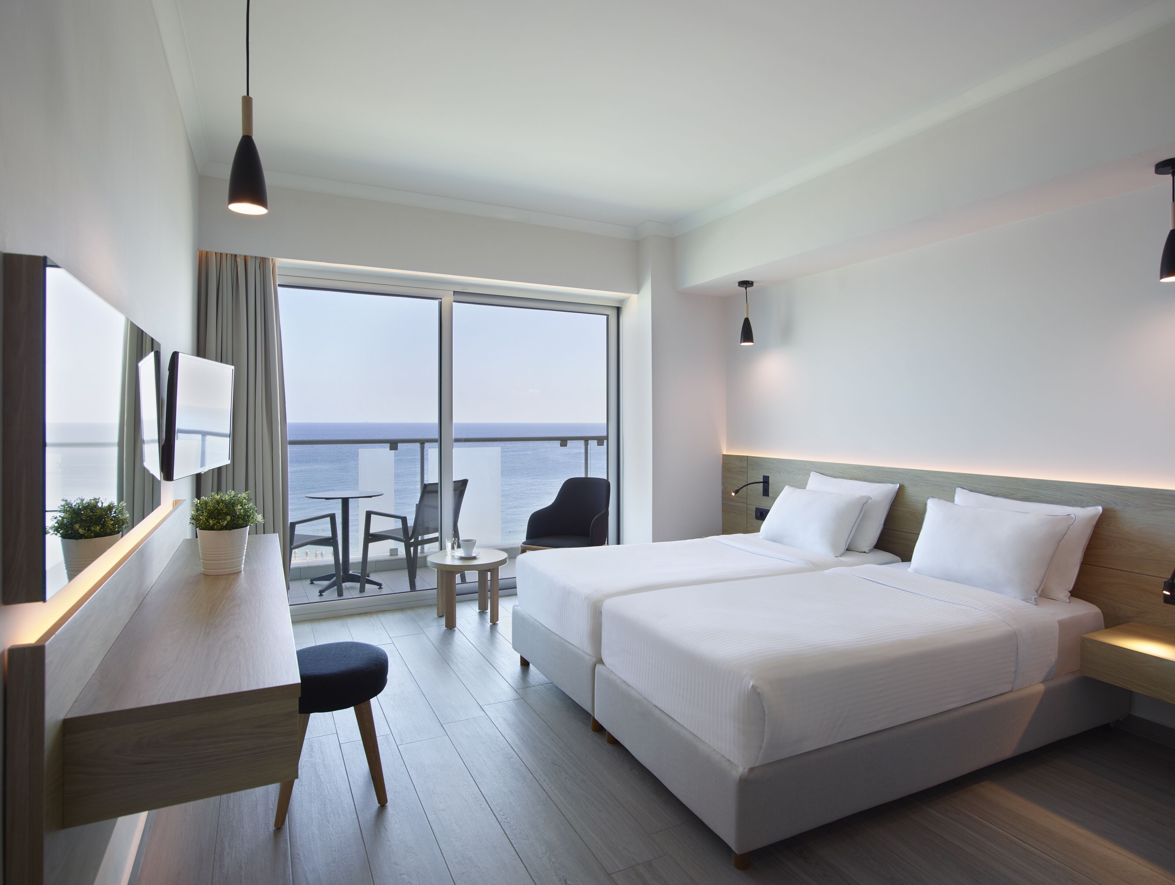 superior double or twin room, sea view | in-room safe, blackout curtains, free wifi, bed sheets