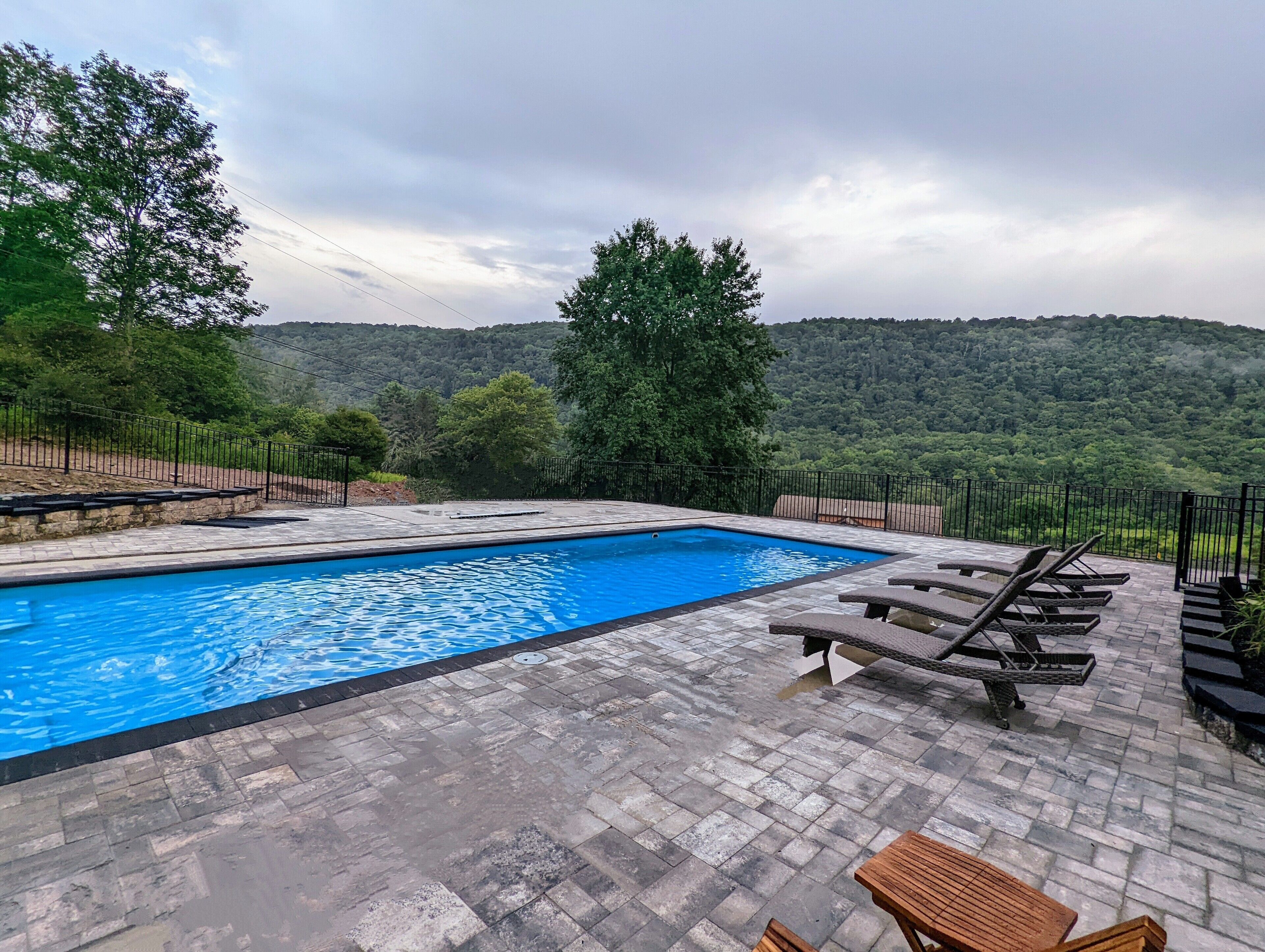 Indoor pool, outdoor pool