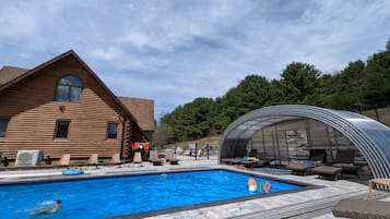 Indoor pool, outdoor pool