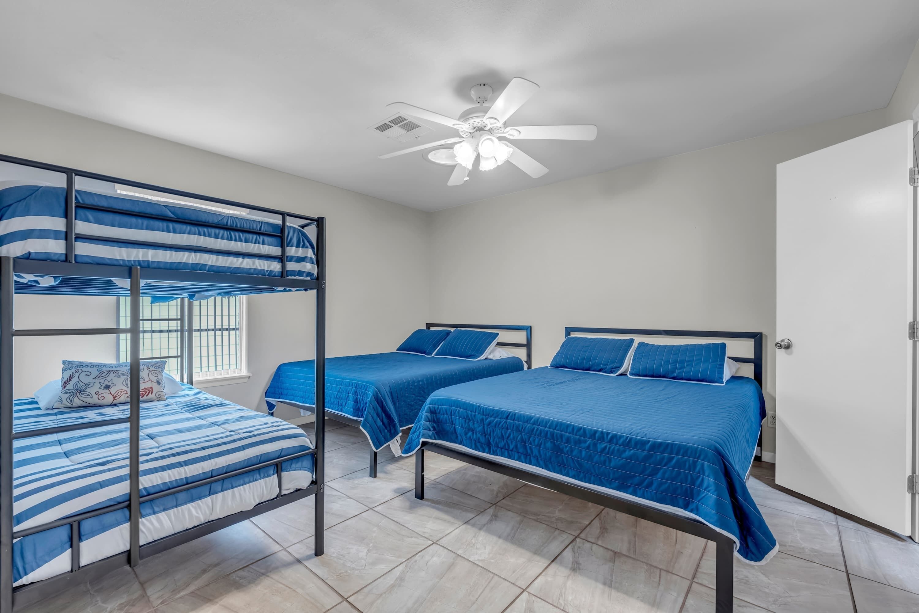 2 quartos, Wi-Fi, roupa de cama