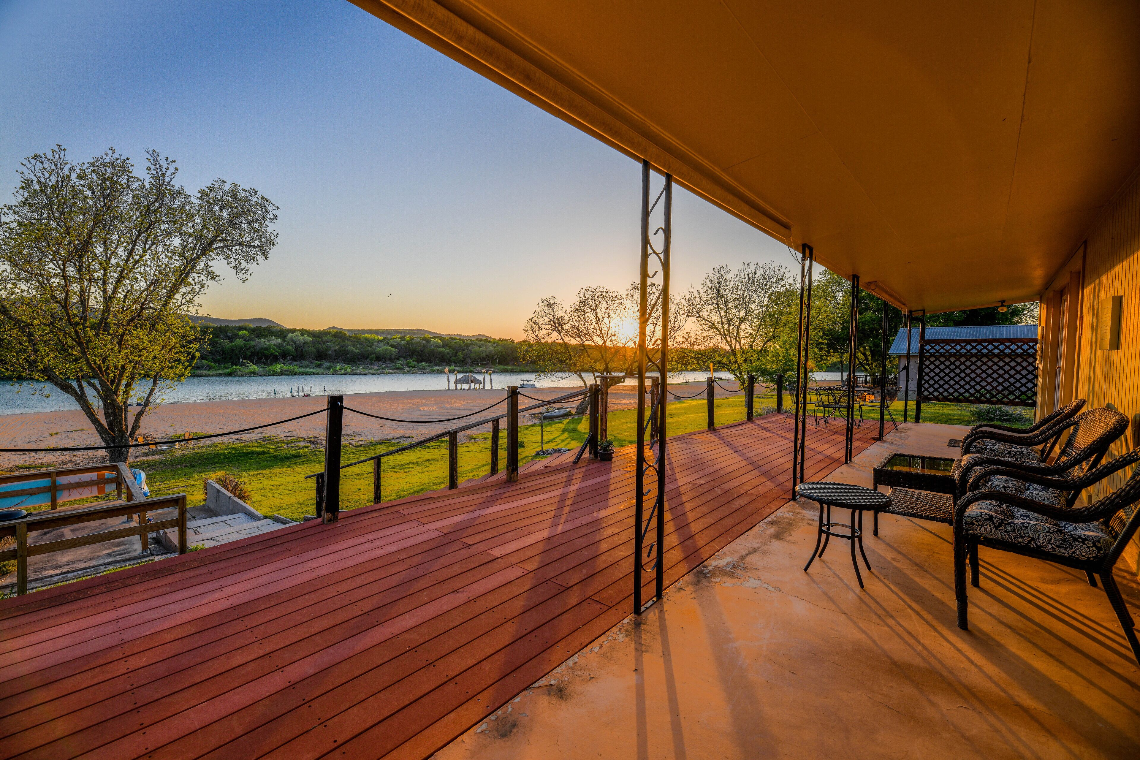 Overnattingsstedets uteområder