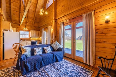 Private Seneca Lake View Cabin, Walkable, Wineries, Fire Pit, Near Geneva!