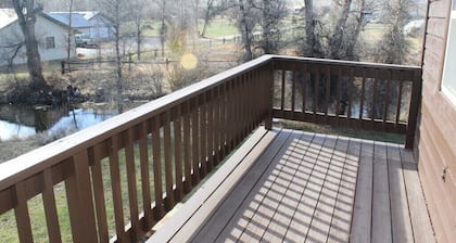 Amazingly serene private river front house awaits!