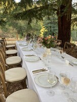 Área de bodas al aire libre