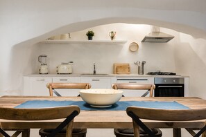 Fridge, oven, dishwasher, electric kettle