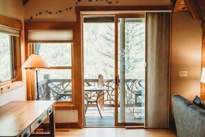 Télévision, cheminée, espaces bureaux