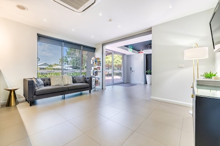 Sala de estar en el lobby