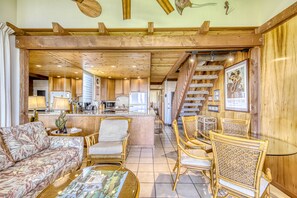 TV - Oceanfront condo with pool, high-speed WiFi, & views of Lana'i & ocean (Lahaina)