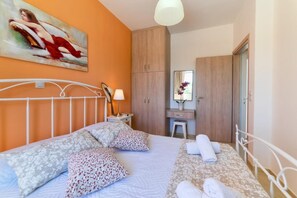 2 habitaciones, internet gratis y ropa de cama