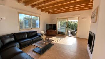 TV connectée, cheminée, chaßne hi-fi