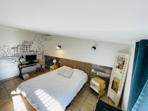 3 chambres, fer et planche à repasser, Wi-Fi gratuit, draps fournis