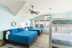 5 habitaciones, escritorio, wifi gratis y ropa de cama