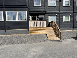 Façade de l’hébergement