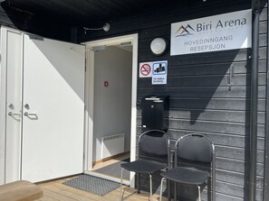 Fassade der Unterkunft