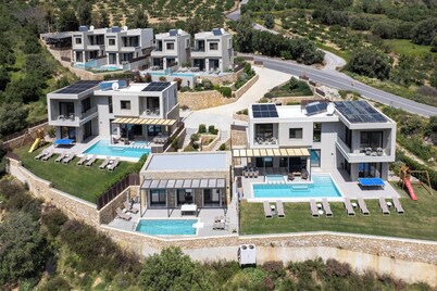 Porti Aphrodite 1 - A Stylish Eco Villa near beaches